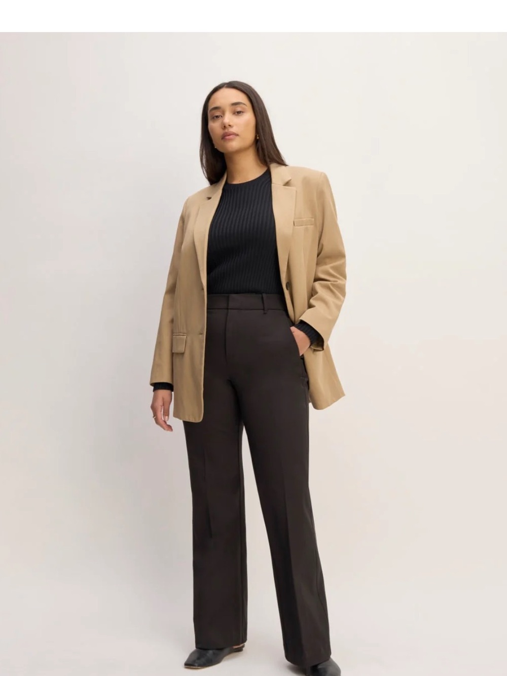 Everlane | The Bi-Stretch Flare Pant